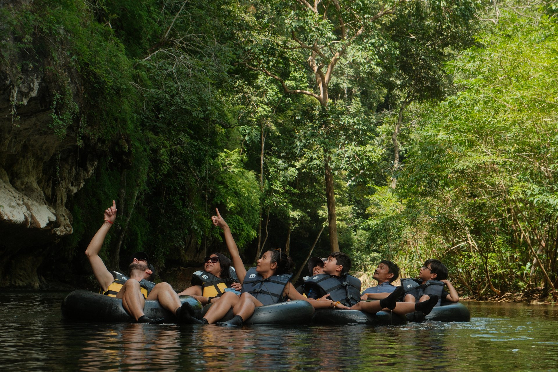 river tubing khao sok national park adventure